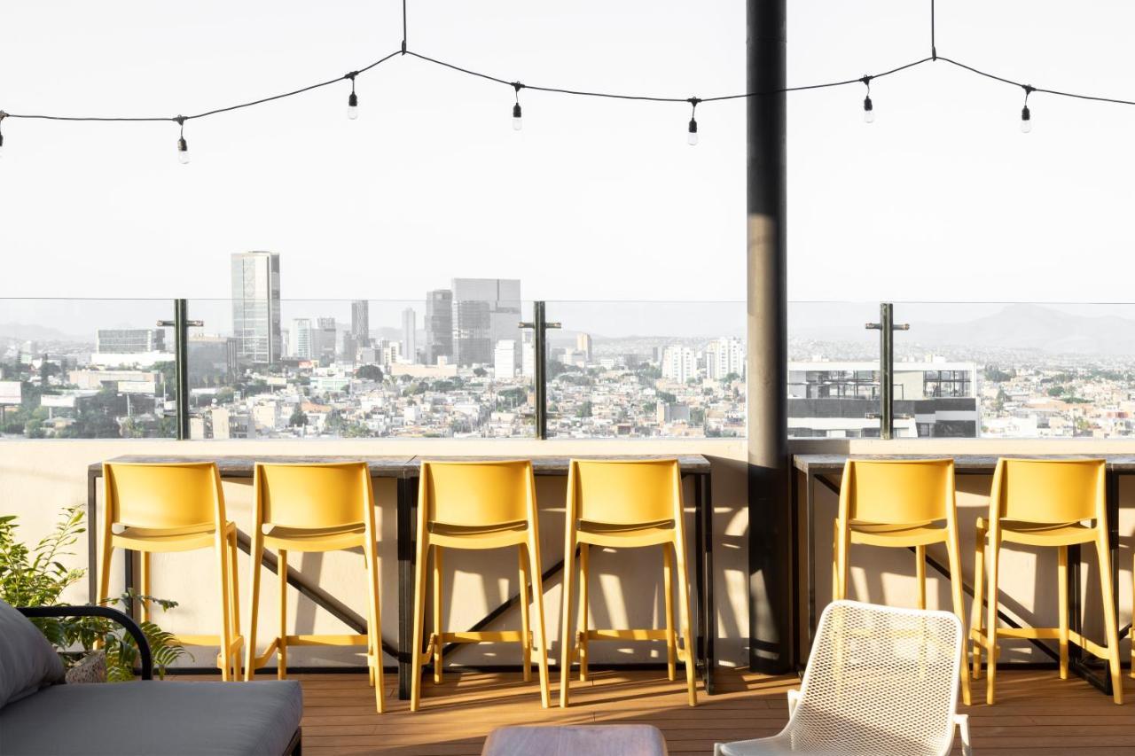 Galeria Flat Rooftop Pool Witgdl グアダラハラ エクステリア 写真
