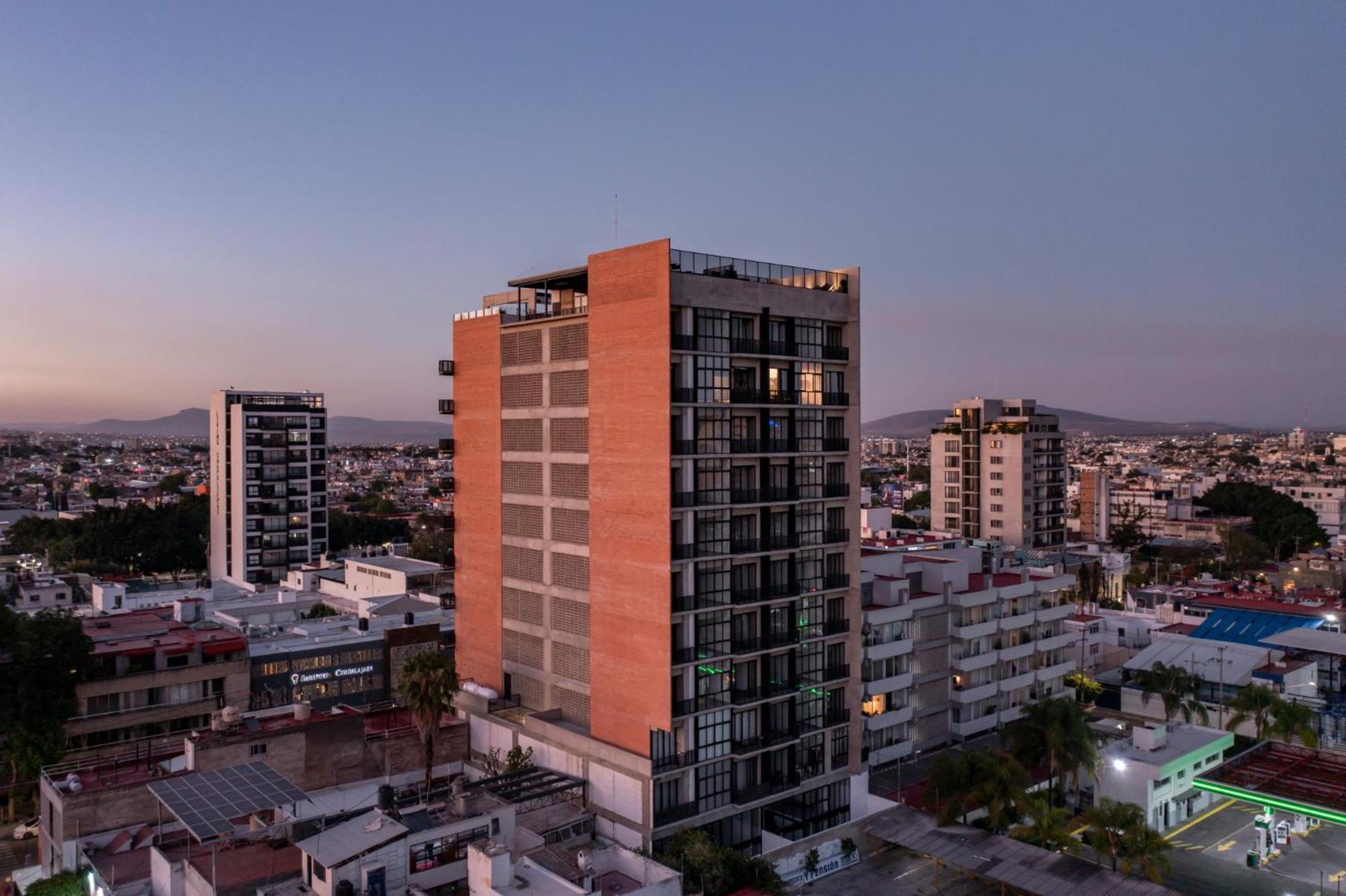 Galeria Flat Rooftop Pool Witgdl グアダラハラ エクステリア 写真