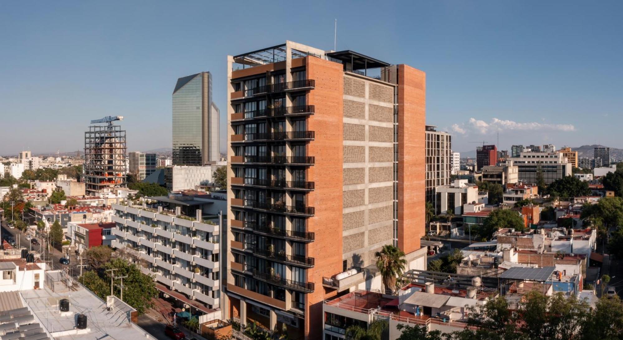 Galeria Flat Rooftop Pool Witgdl グアダラハラ エクステリア 写真